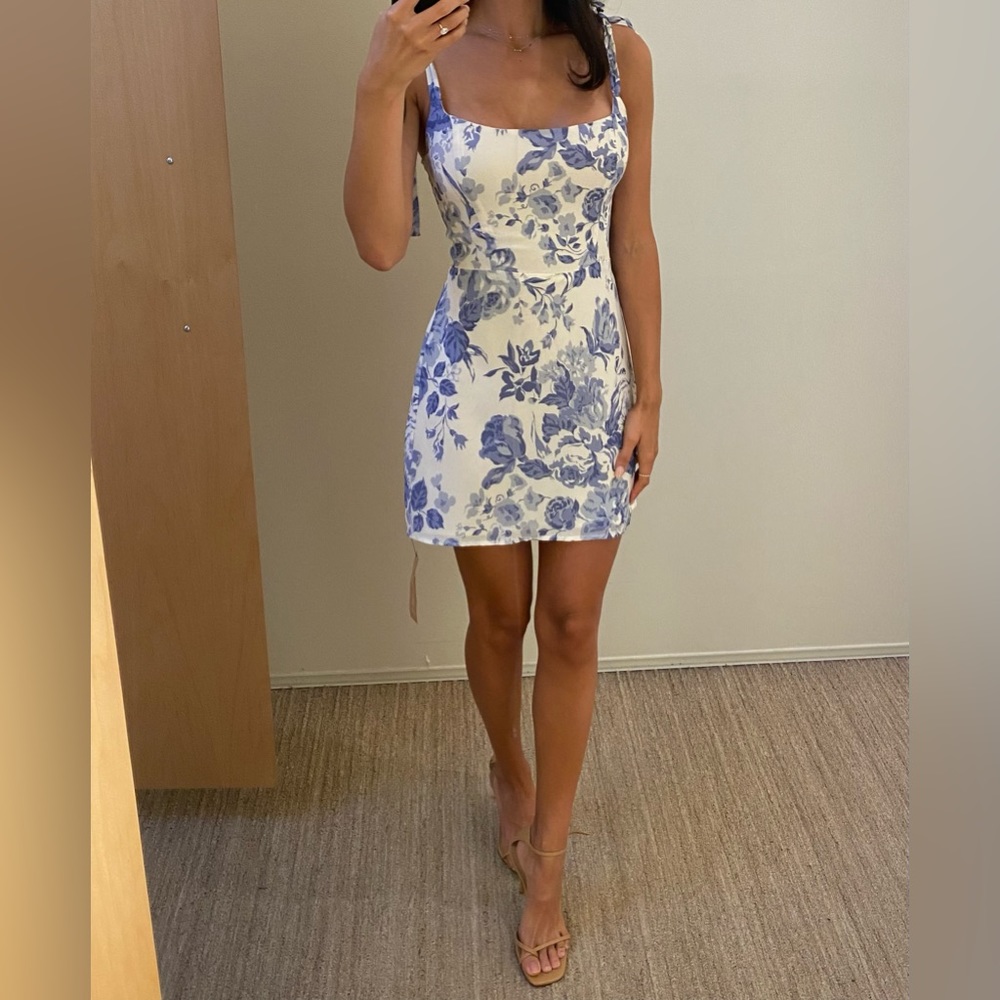 Reformation Annabel Dress in Lucerne